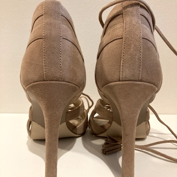 Michael Kors Mirabel Suede Sandals - Picture 8 of 12